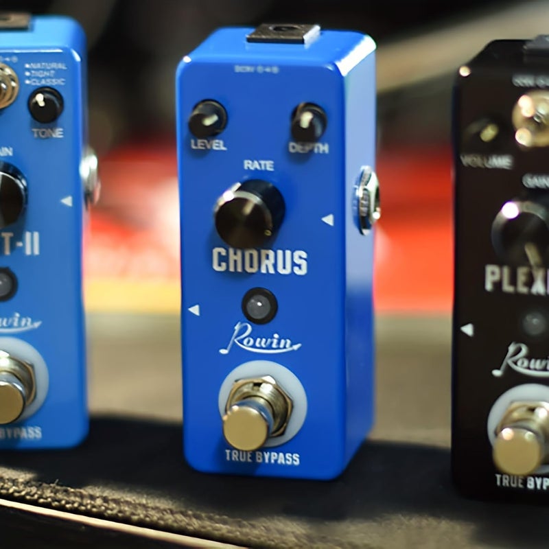 IOppWin Rowin Analog Chorus Guitar Effect Pedal - Pure Warm & Clear Spacey Chorus Sound with Metal Shell, True Bypass, Compact Design (DC 9V Powered) - Image 4